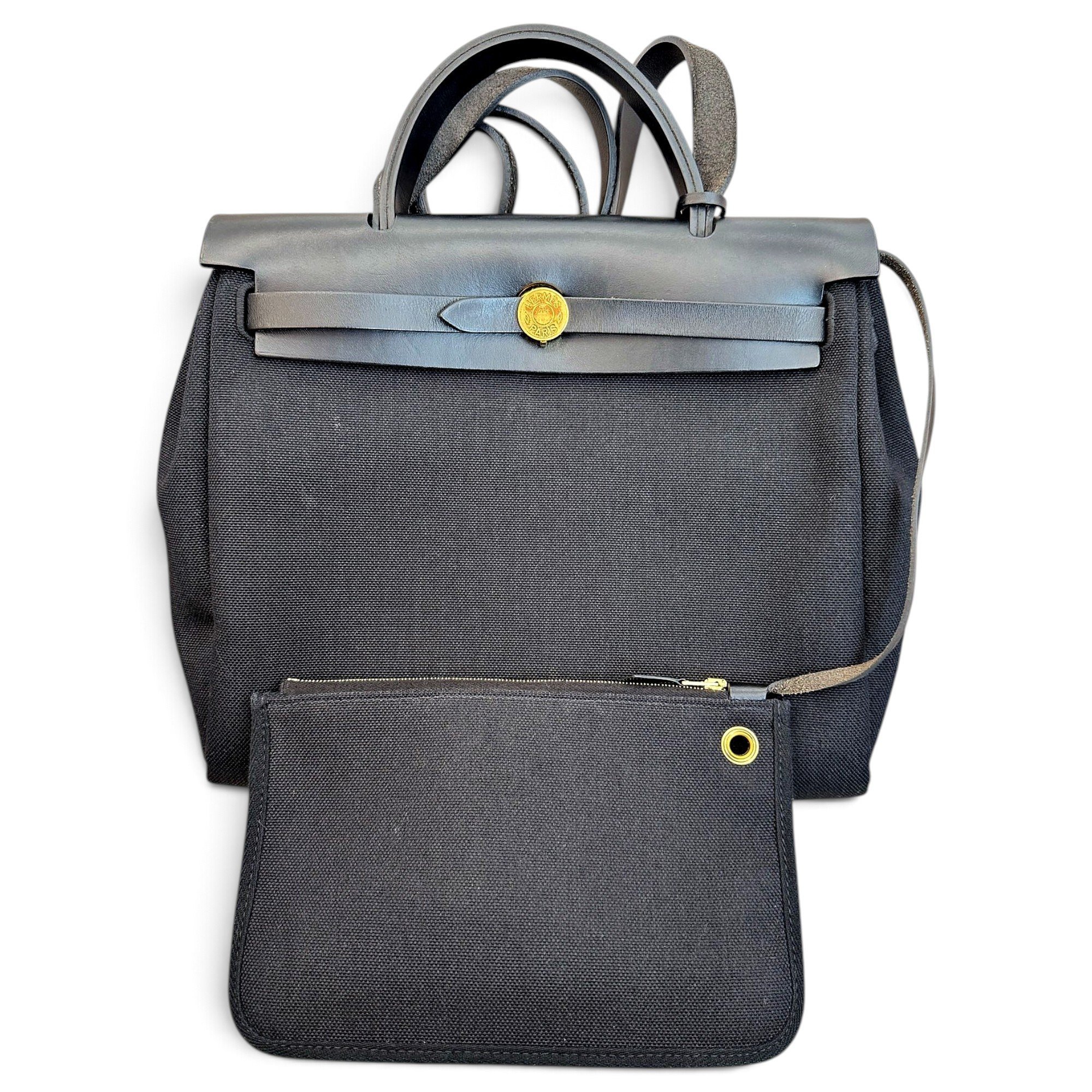 Herbag leather handbag