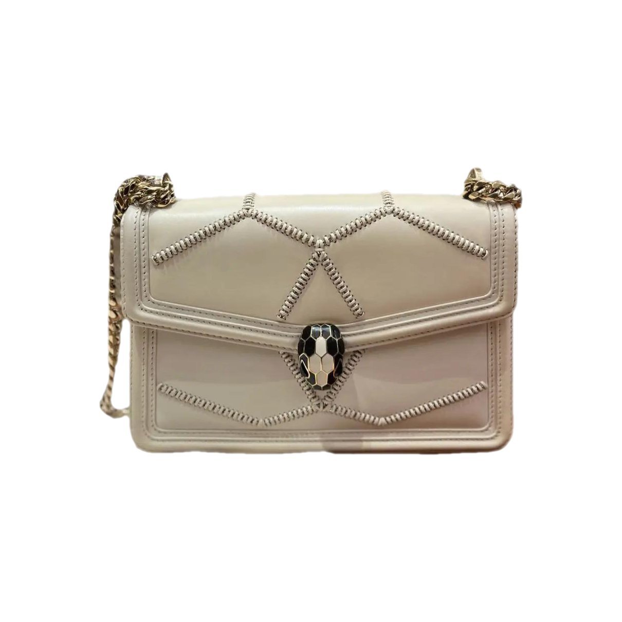 Serpenti leather crossbody bag