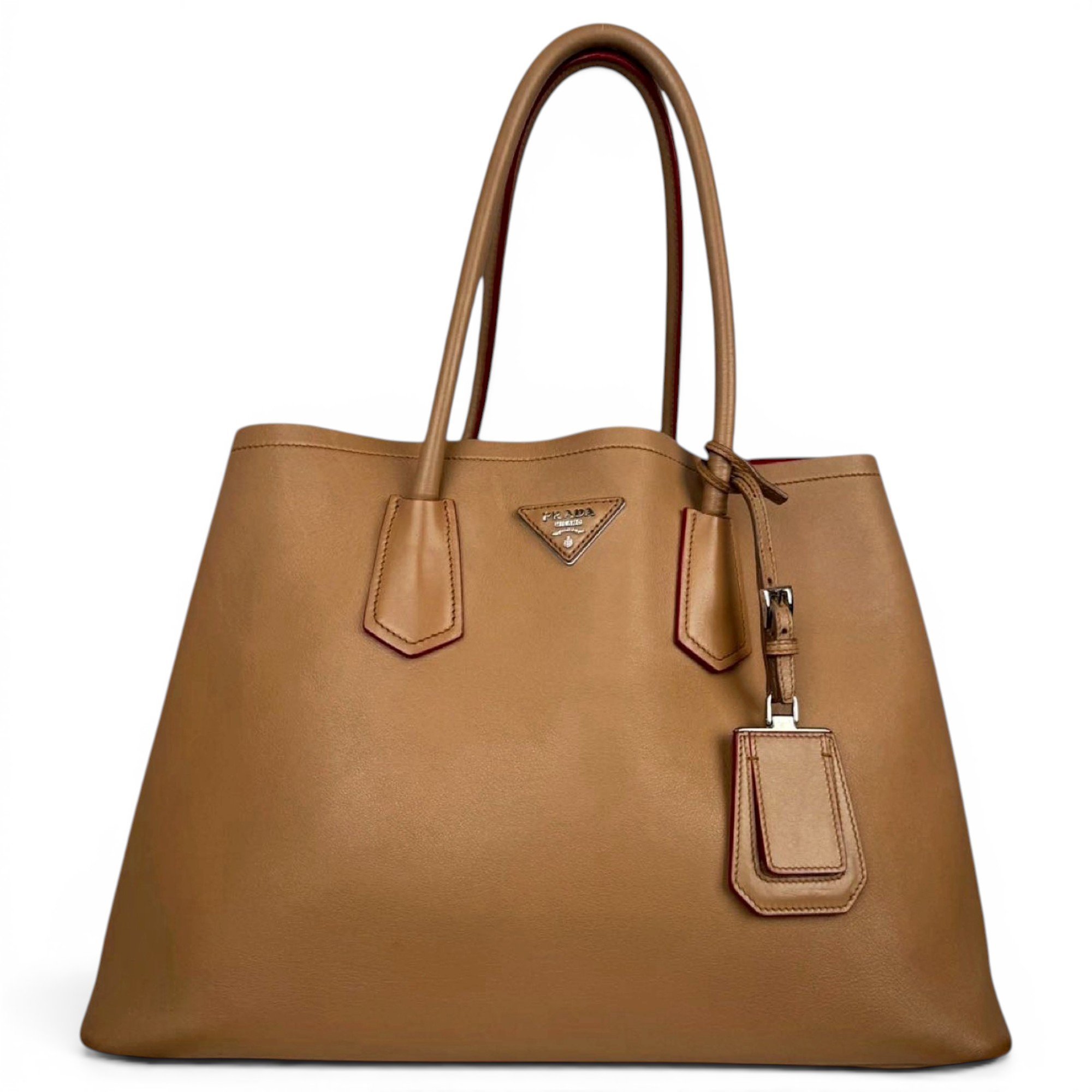 Leather tote
