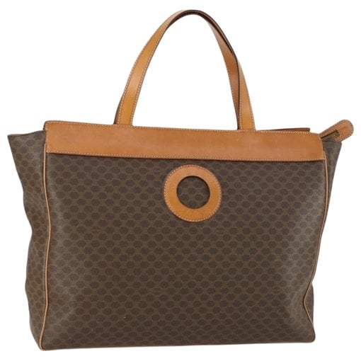 Leather tote