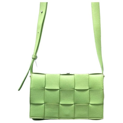 Cassette leather crossbody bag