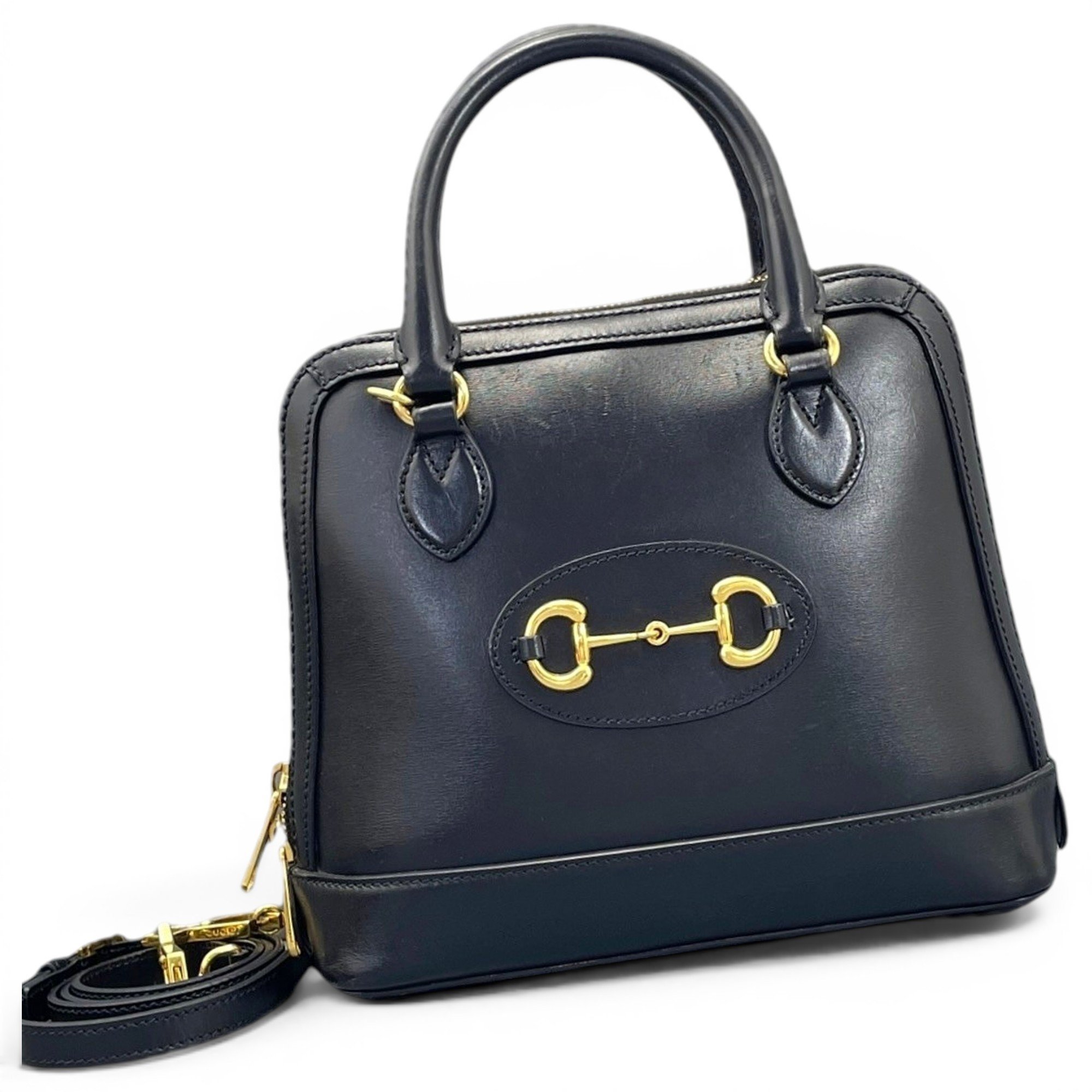 Handle Horsebit 1955 leather handbag