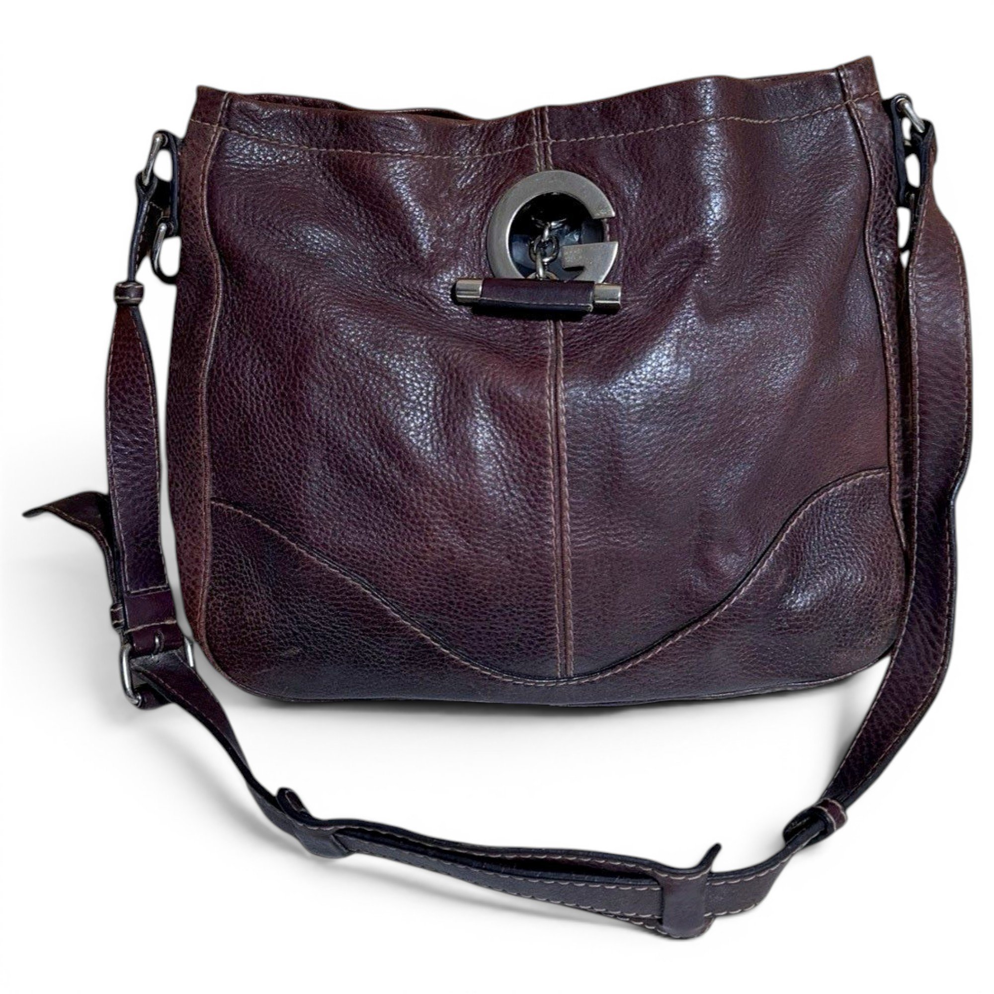 Leather handbag
