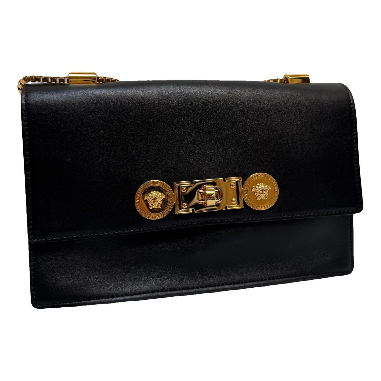 La Medusa leather handbag