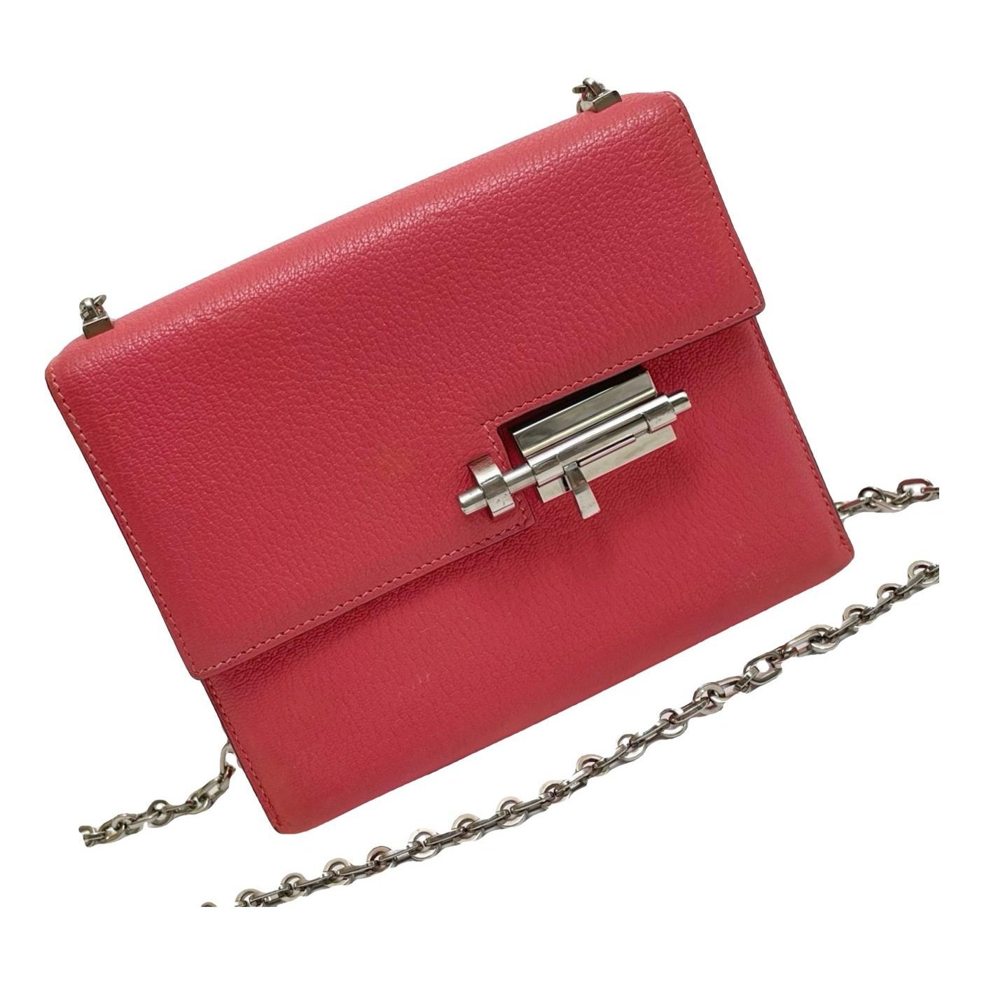 Verrou Mini leather handbag