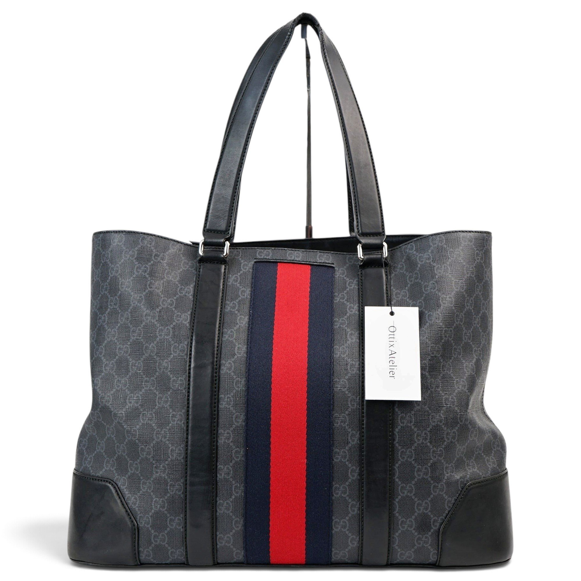 Leather tote