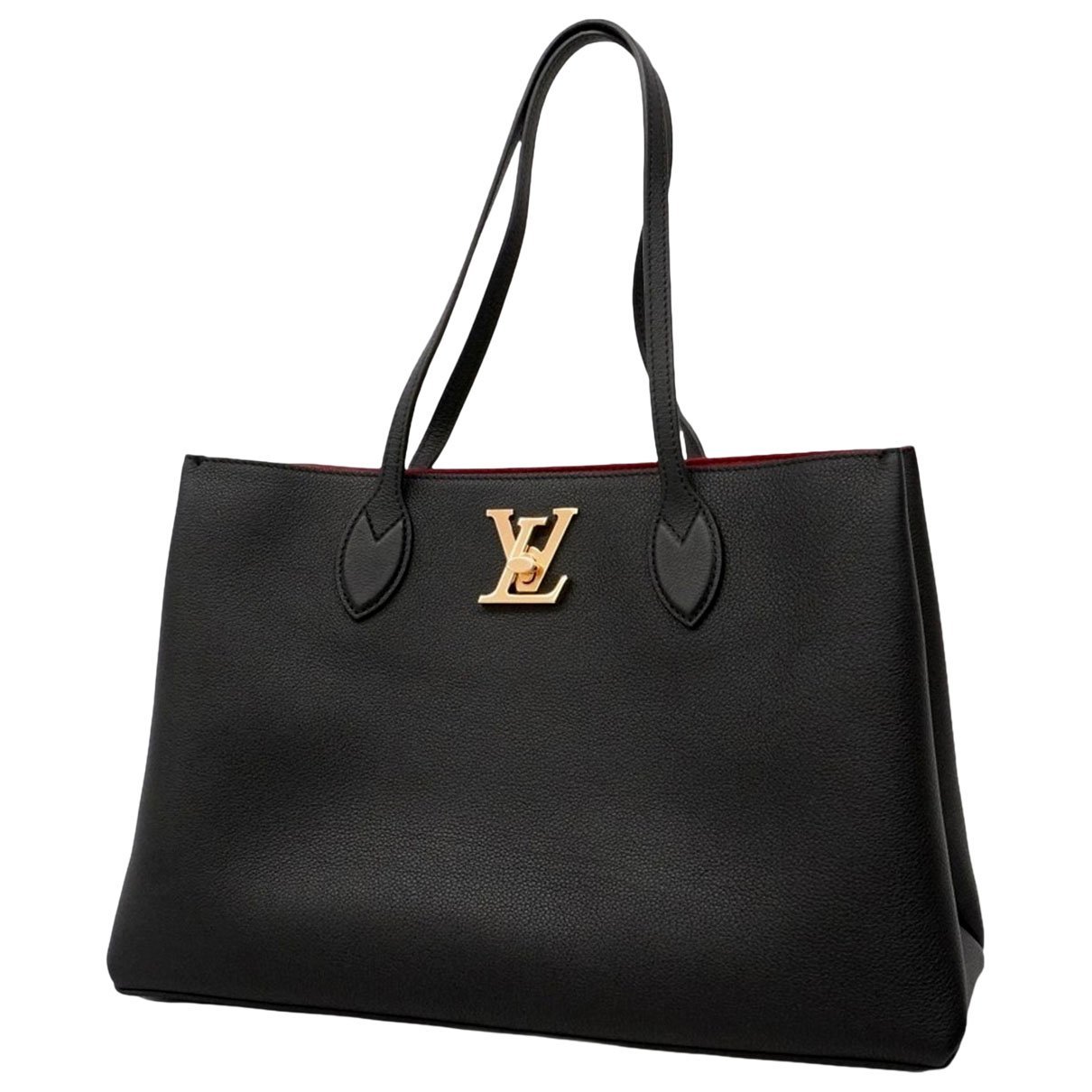 Lockmeto leather handbag