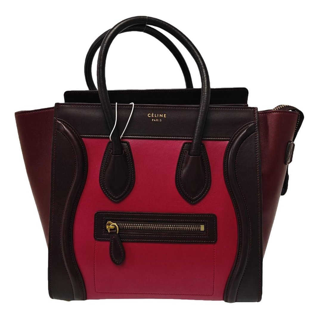 Luggage leather handbag