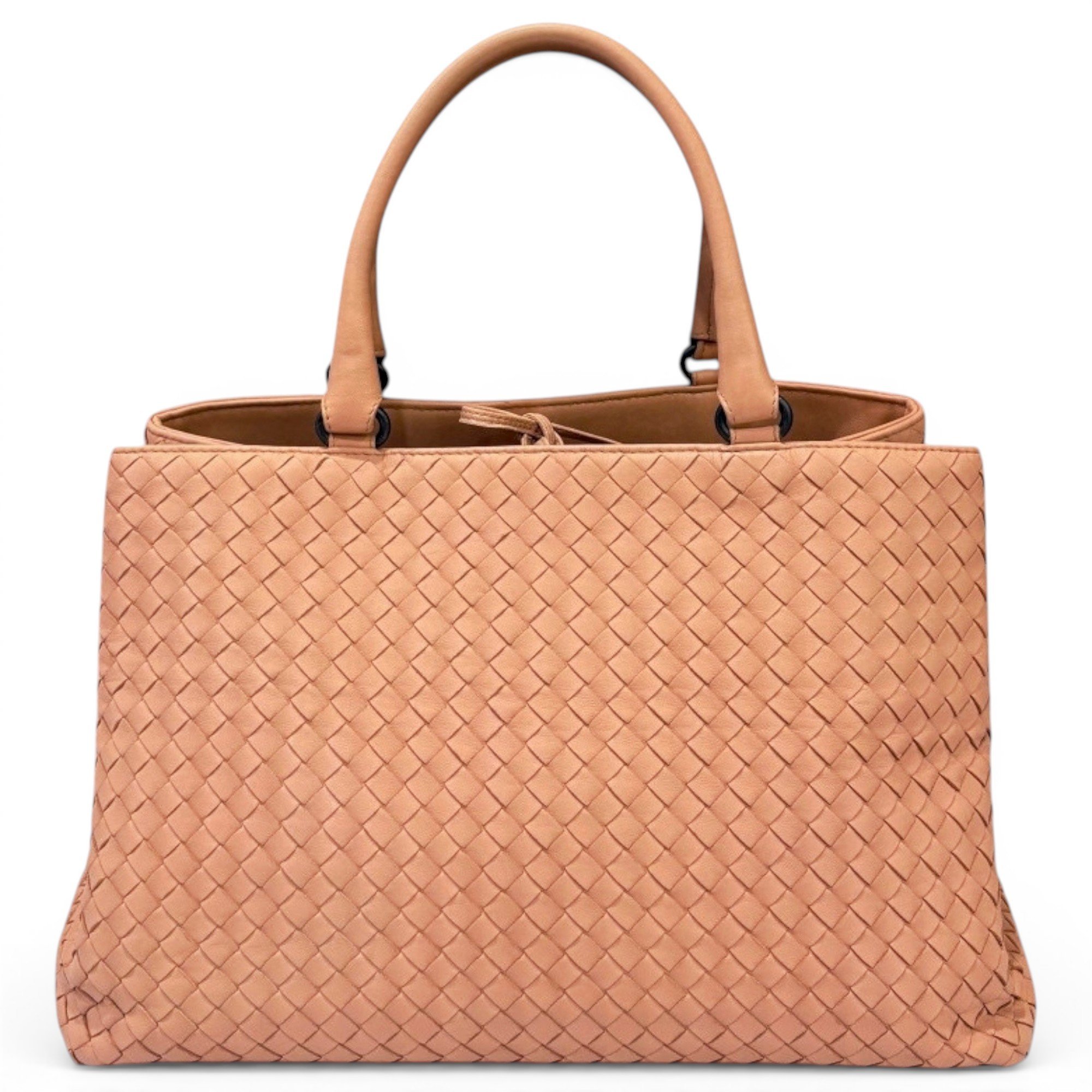 Leather tote