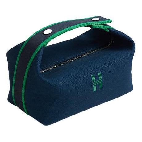 Hermes Bride à Brac Handbag Turquoise