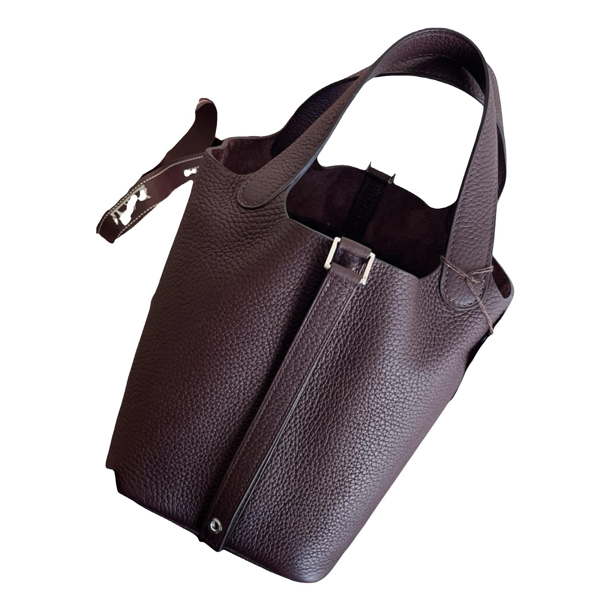 Hermes Picotin leather tote