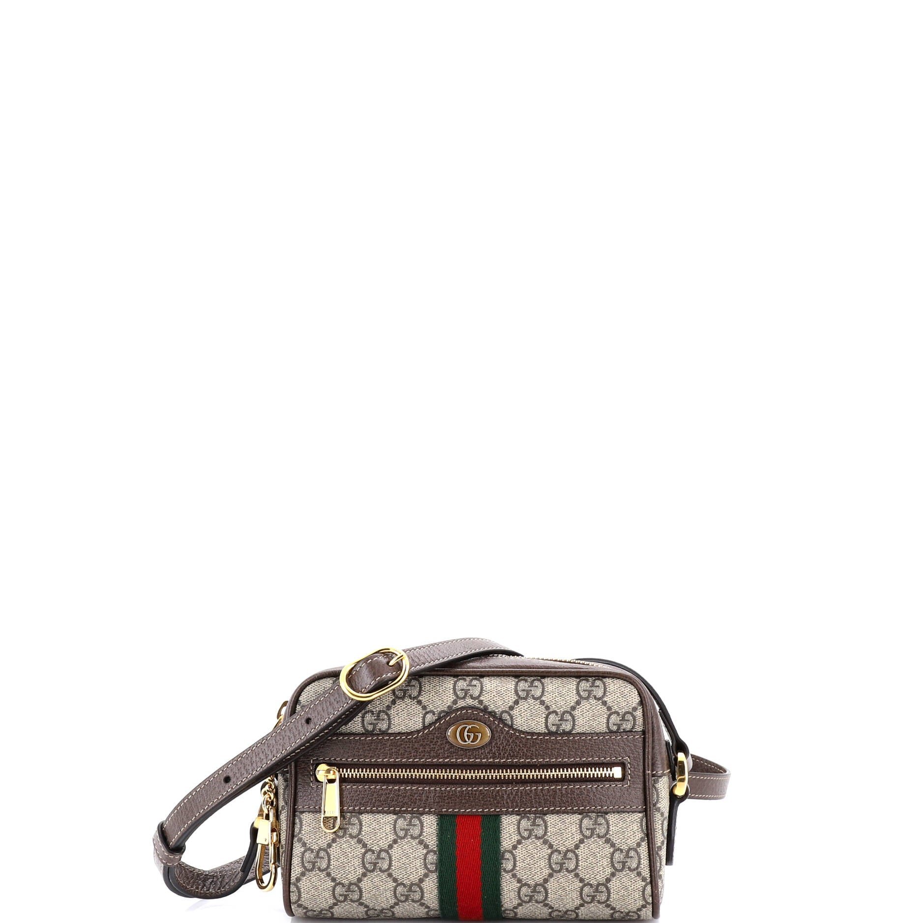 Gucci Ophidia Shoulder Bag GG Coated Canvas Mini
