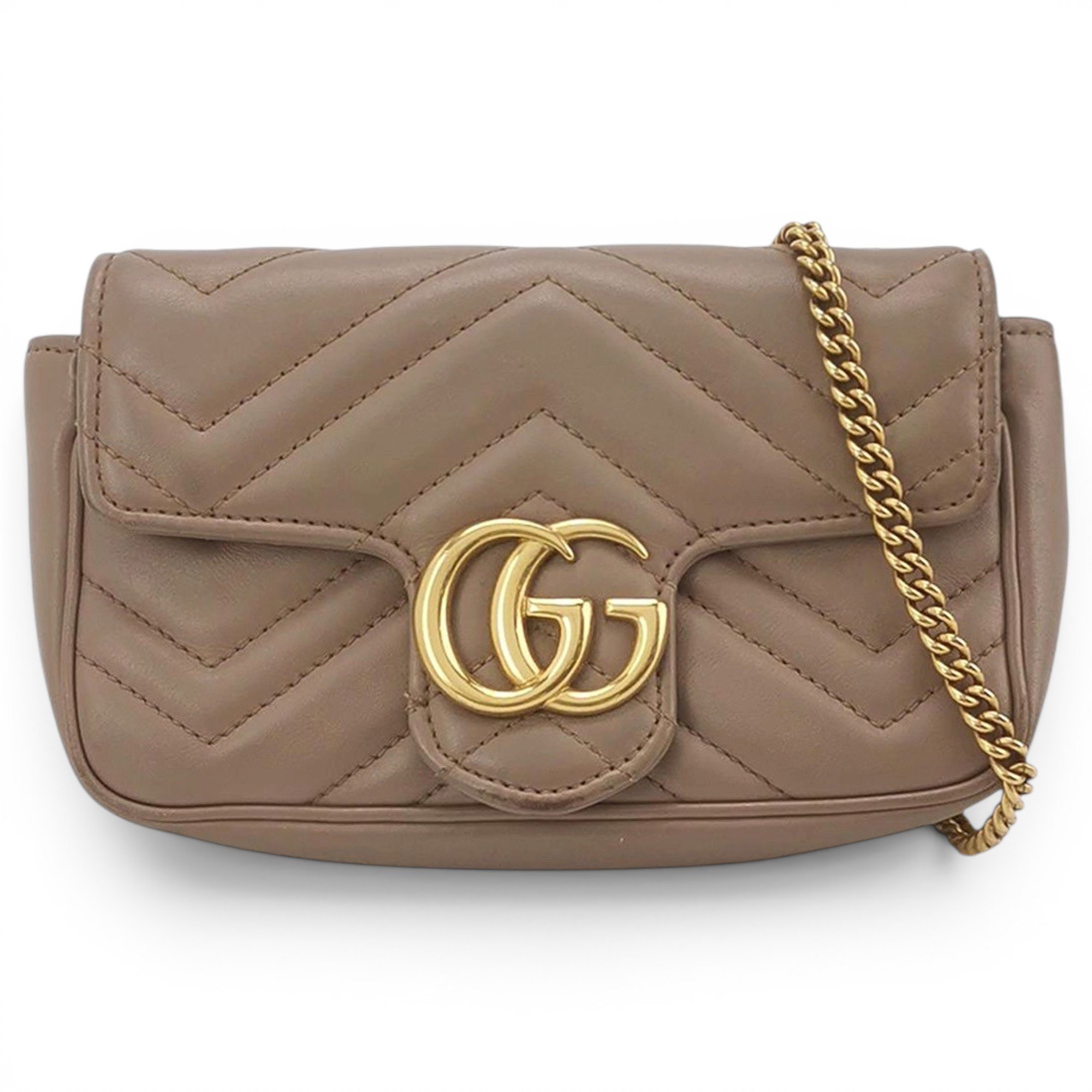 GG Marmont Flap leather crossbody bag