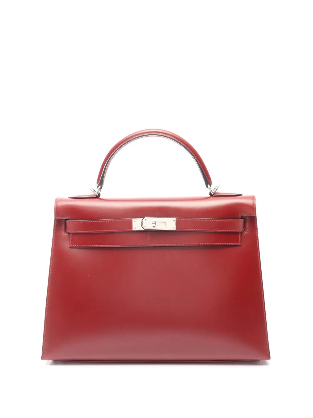 2001 Box Calf Kelly Retourne 32 satchel