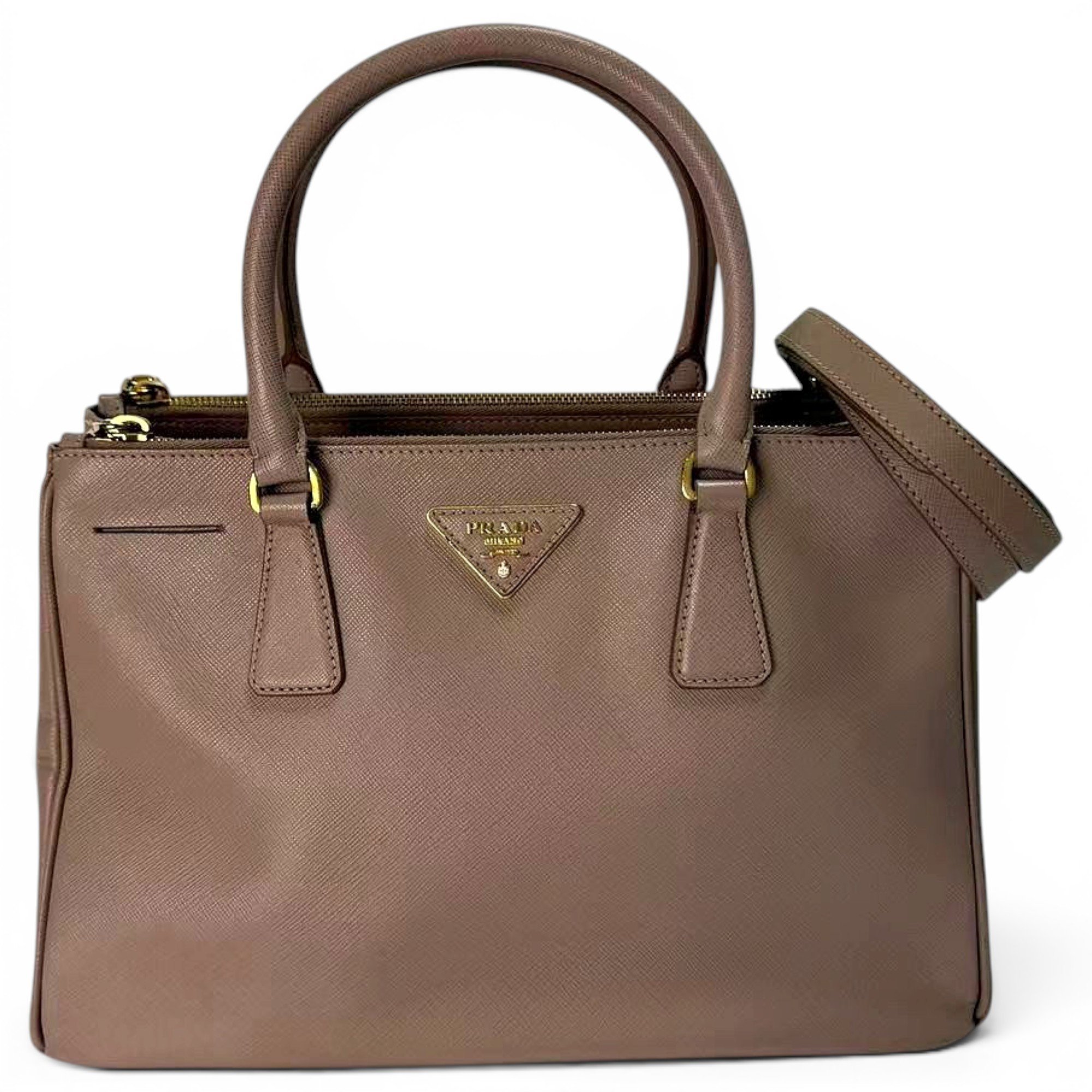 Galleria leather handbag