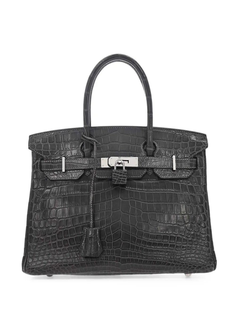 2012 Birkin 30 crocodile leather tote bag
