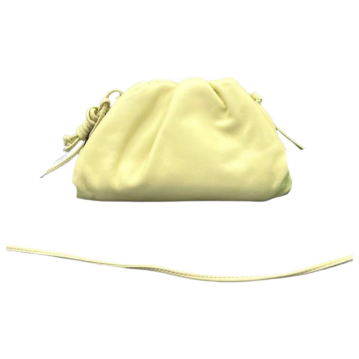 Pouch leather handbag