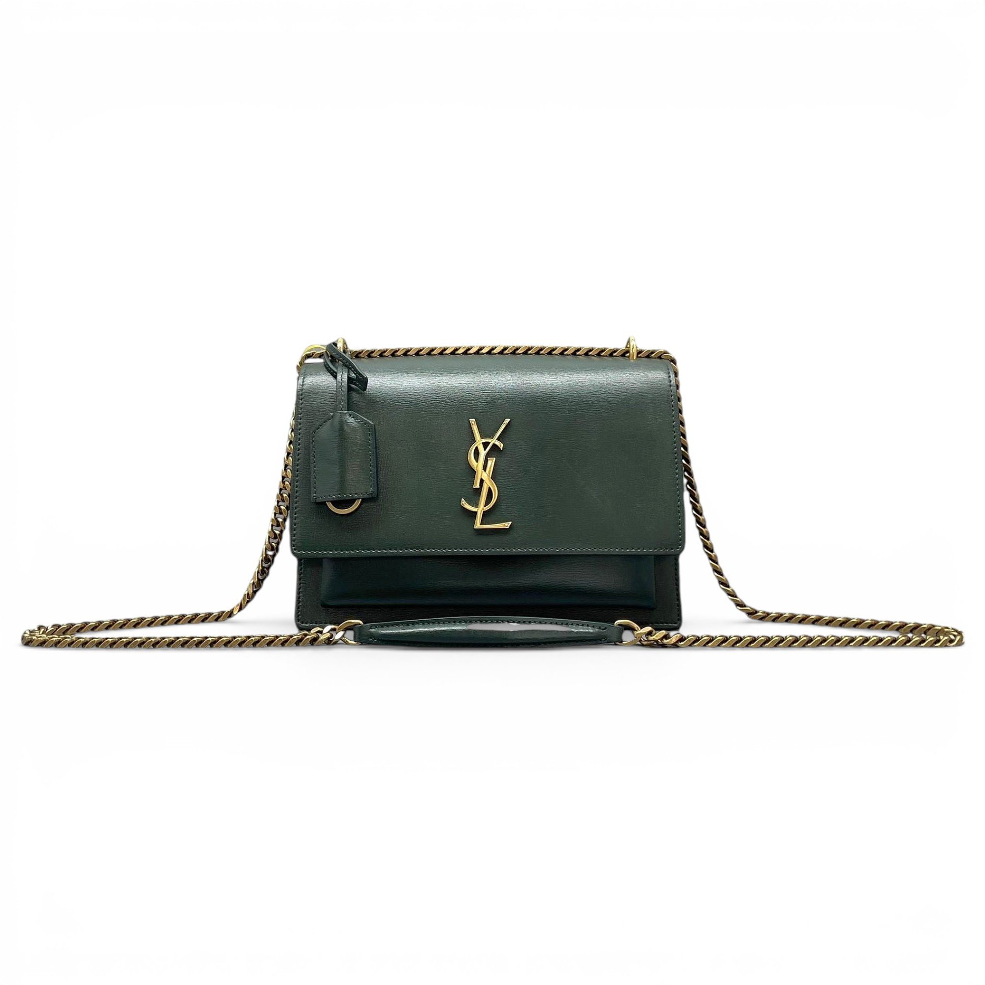 Sunset leather handbag