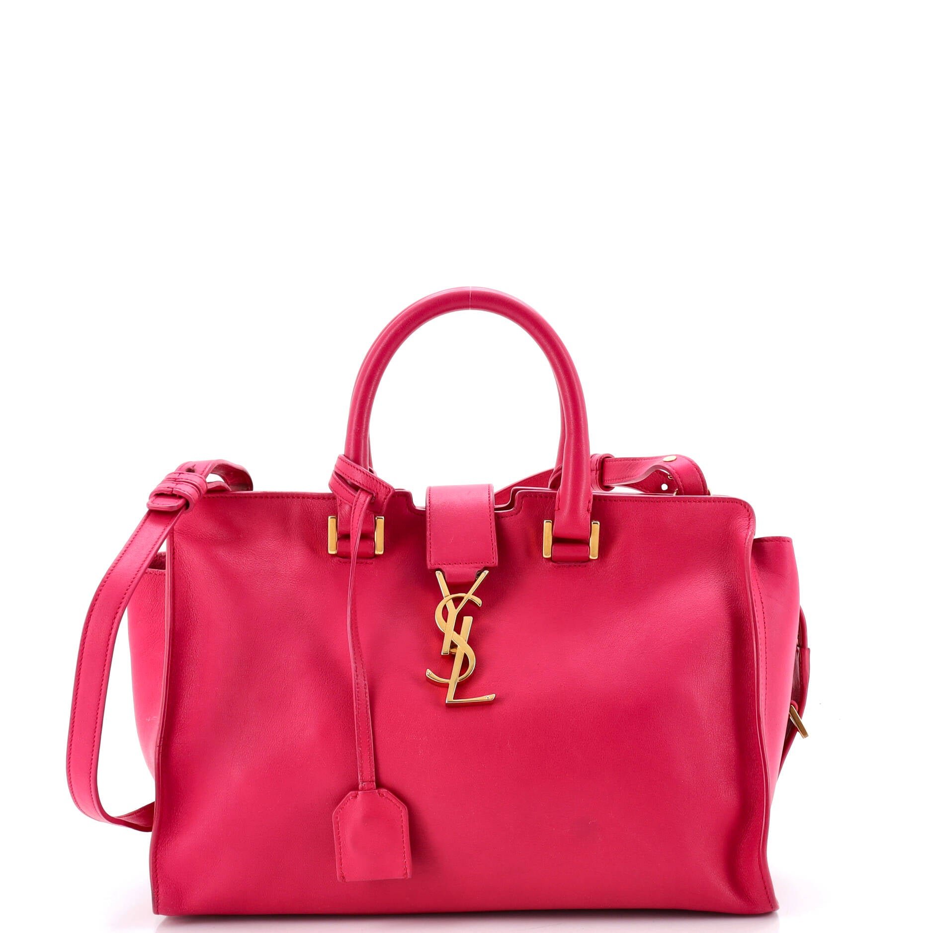 Monogram Cabas Leather Small