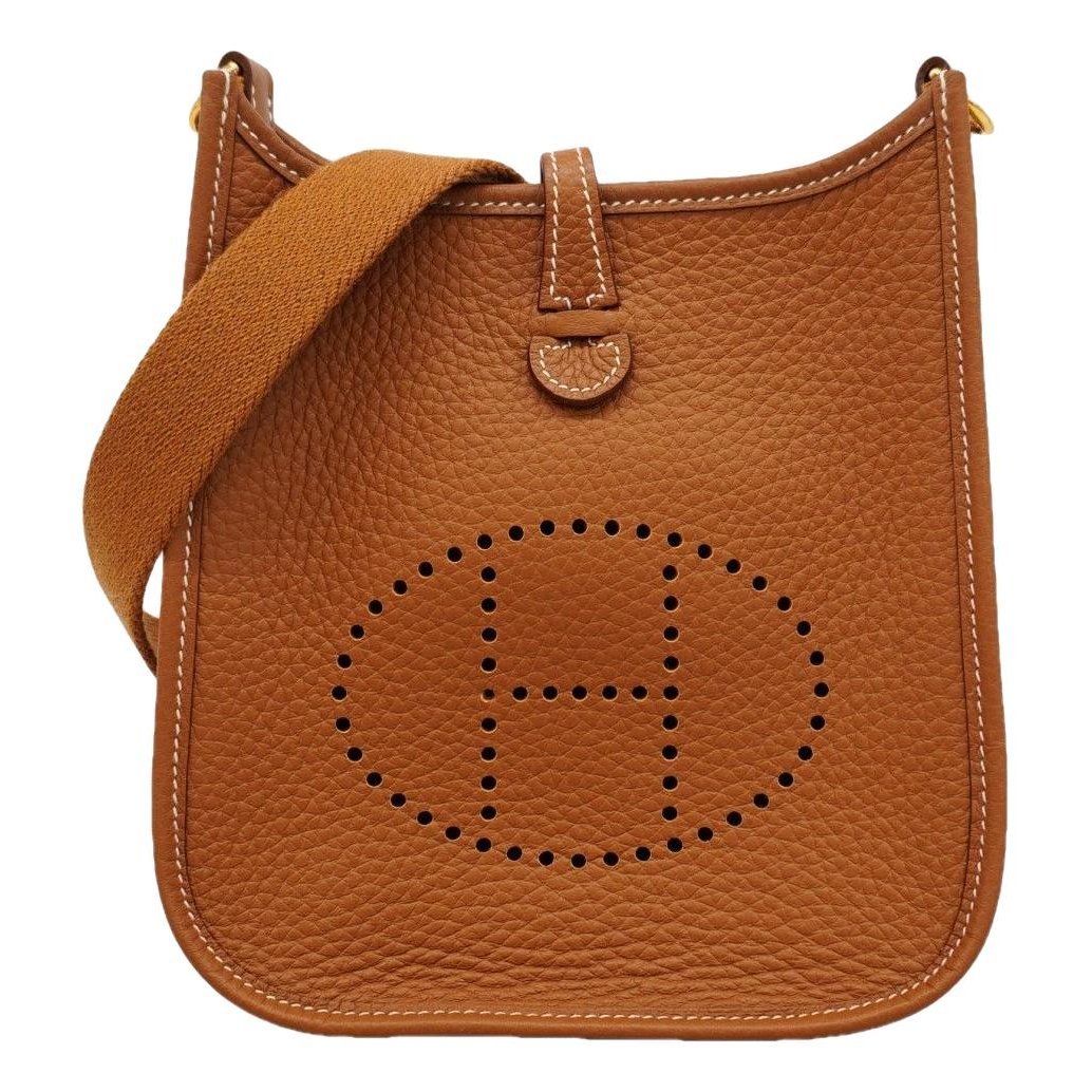 Evelyne leather handbag