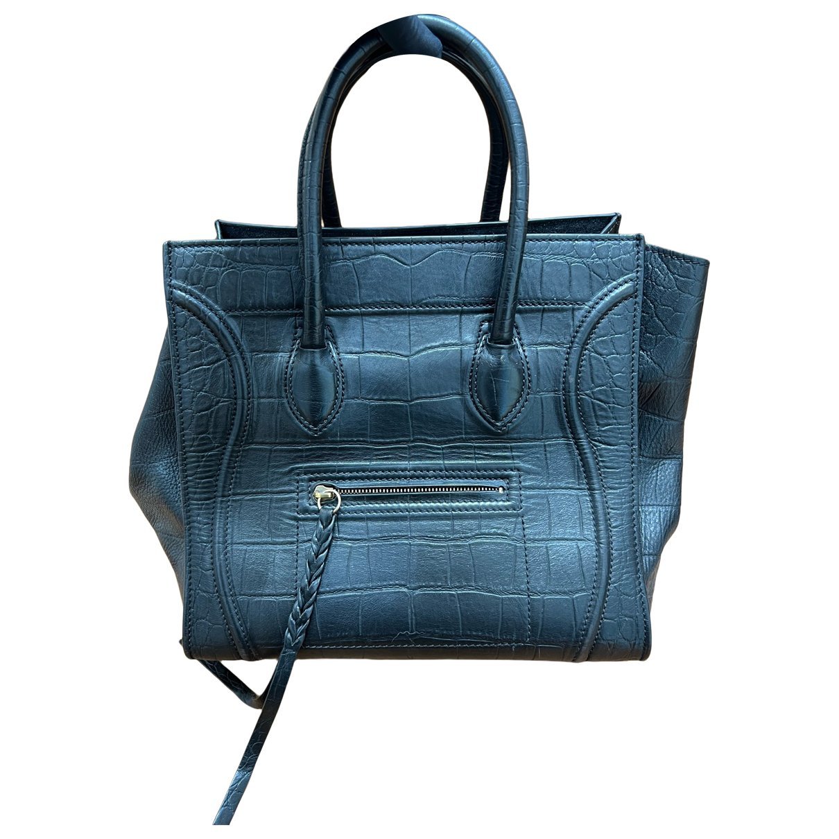 Celine Luggage Phantom leather handbag