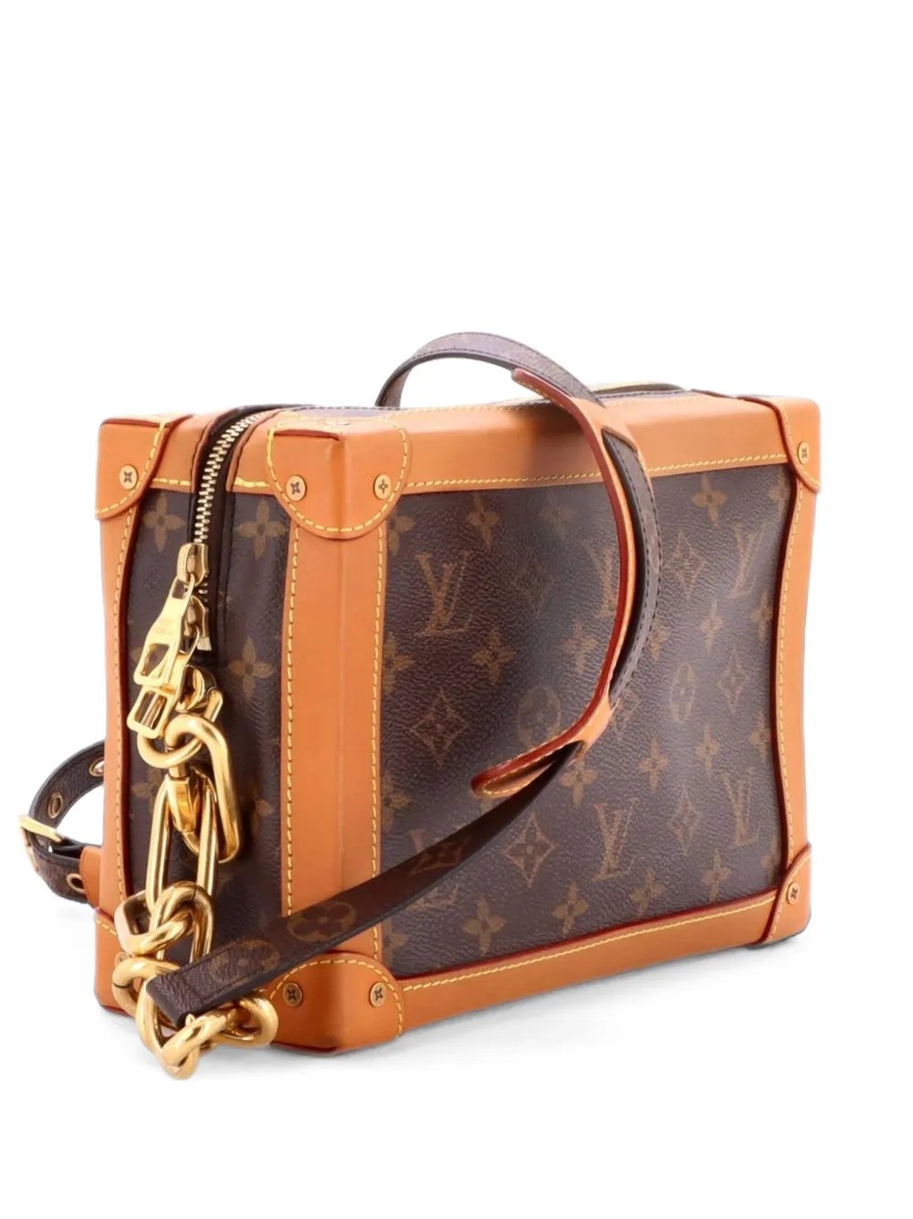 Legacy Soft Trunk Bag Monogram Canvas crossbody bag