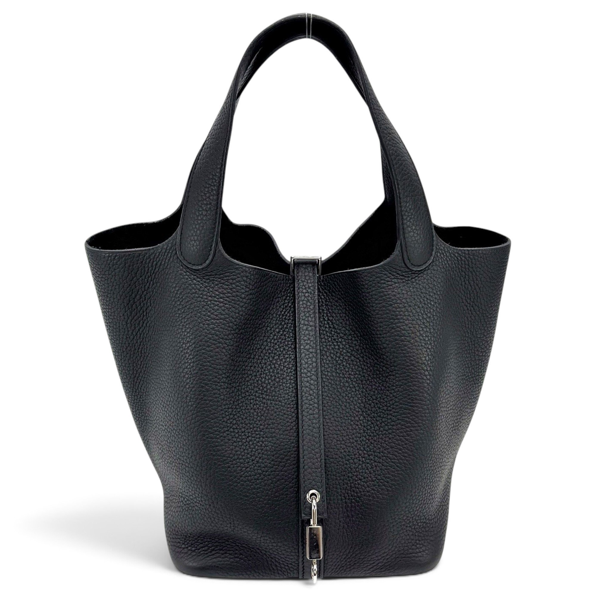 Picotin leather handbag