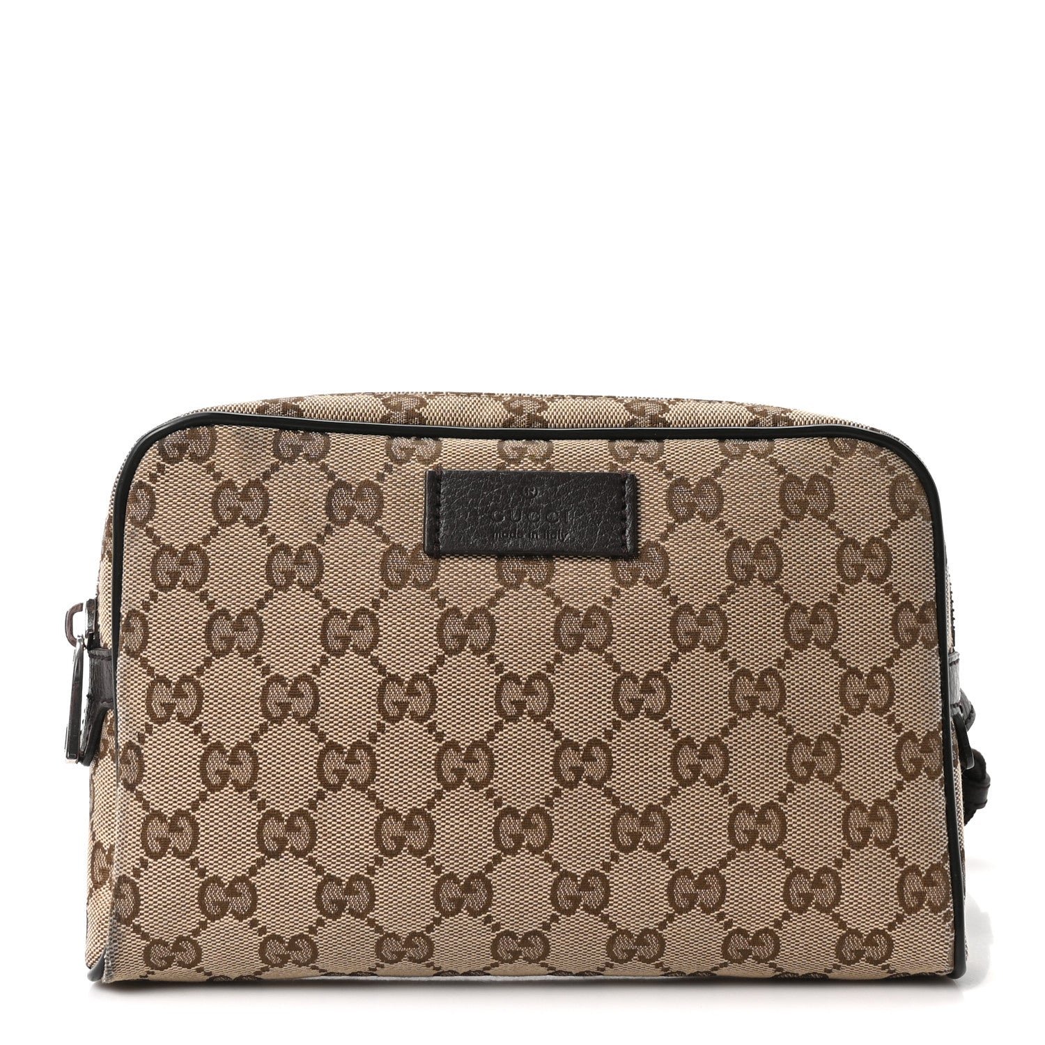 Gucci Monogram Belt Bag Dark Brown