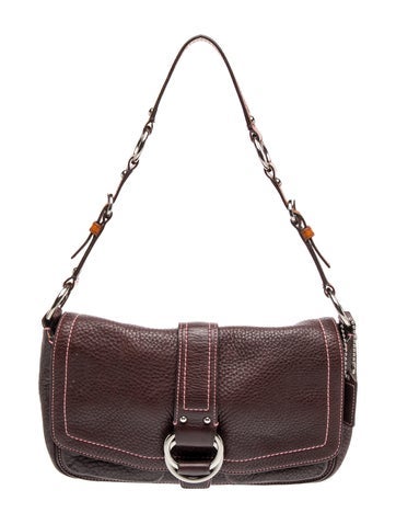 Coach Leather Shoulder Bag