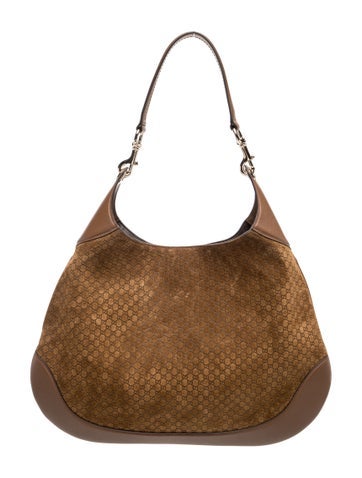 GG Canvas Shoulder Bag Large
