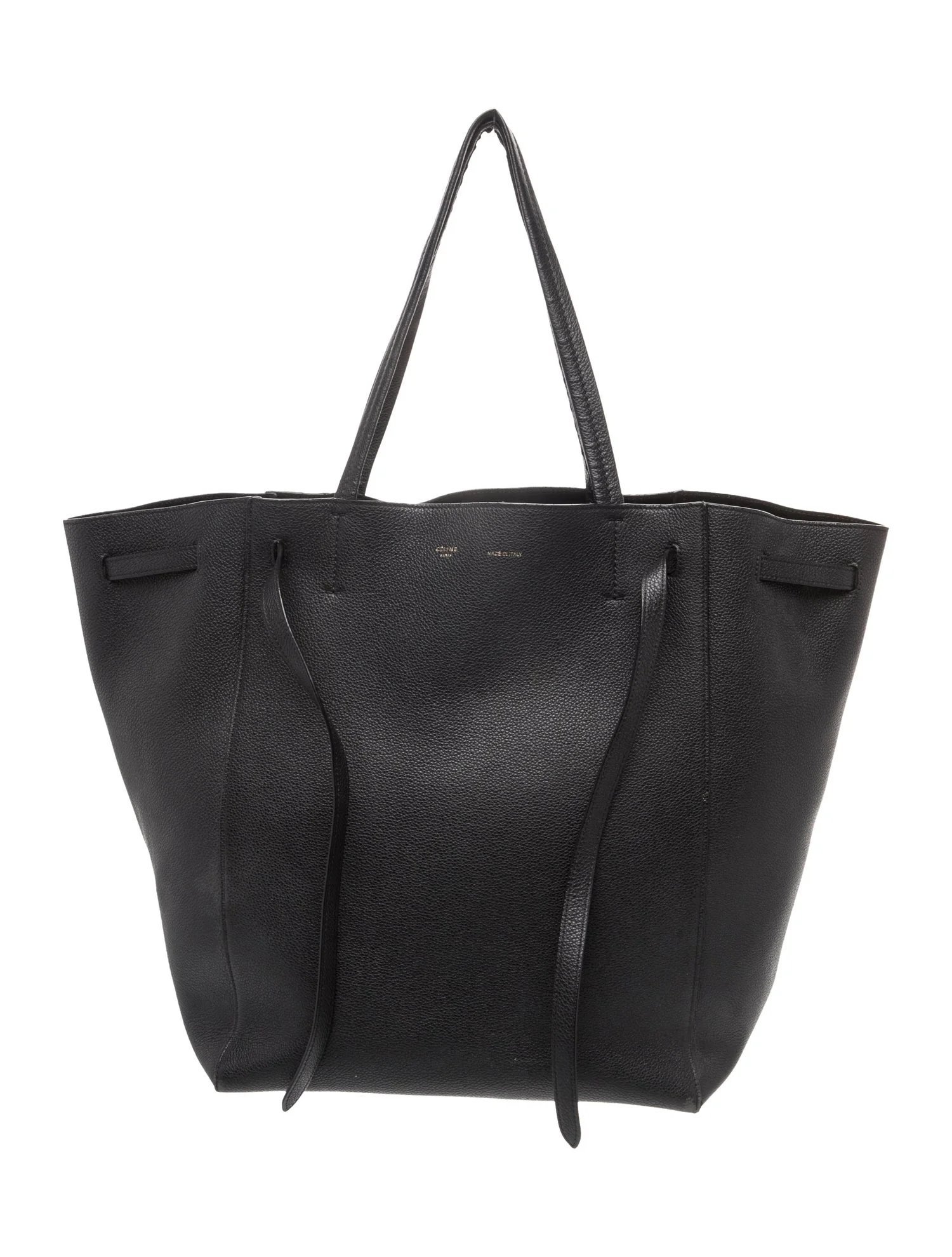 Leather Cabas Phantom w/Belt Medium