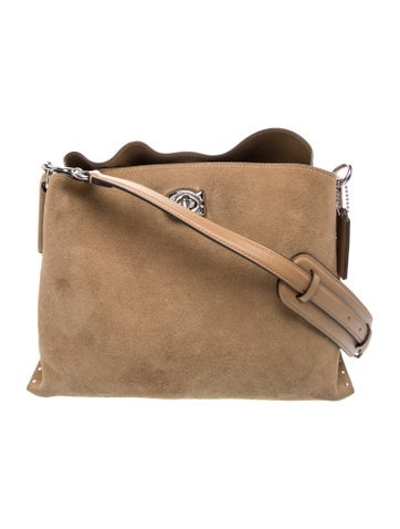 Suede Shoulder Bag