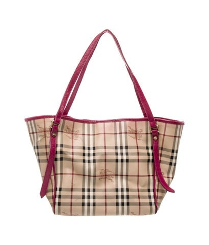 Burberry Haymarket Check Tote