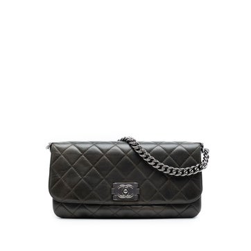 Quilted Lambskin Boy Accordion Flap