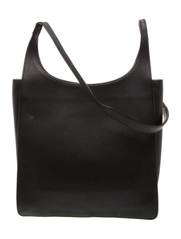 The Row Leather Shoulder Bag