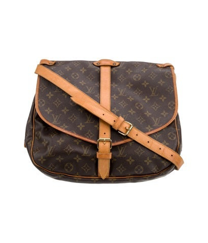 Louis Vuitton Vuitton Lv Monogram Saumur Gm Vintage