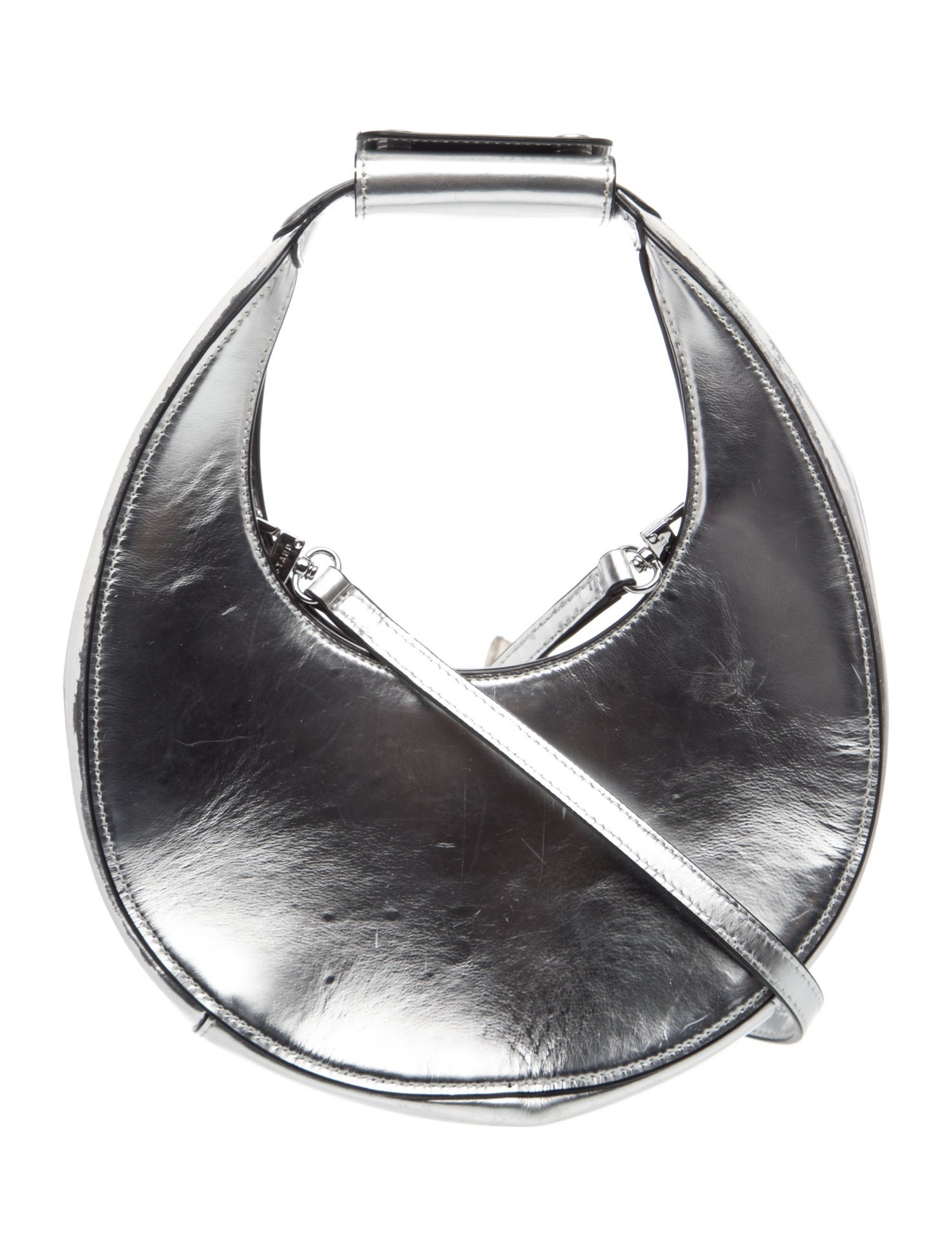 Leather Top Handle Bag