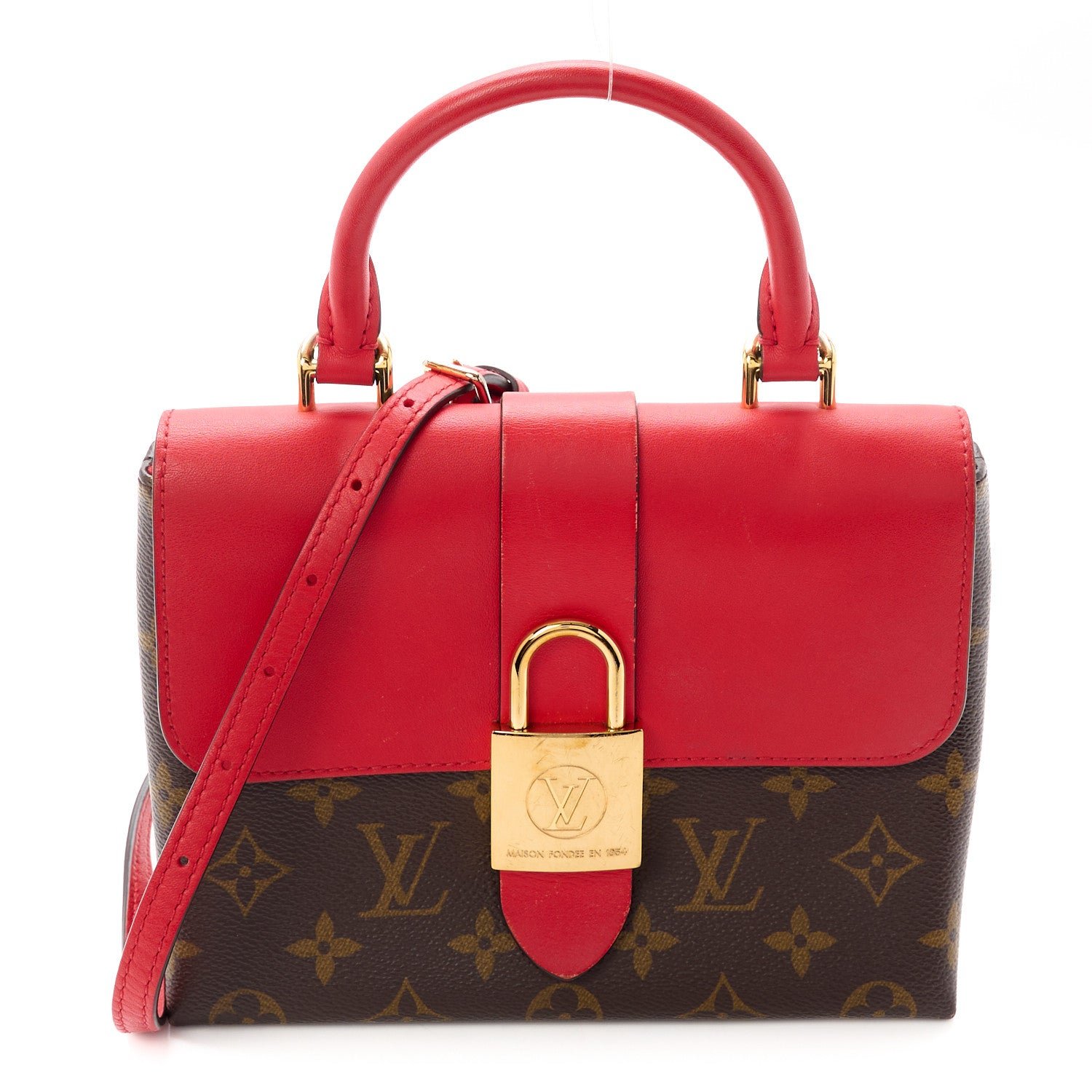 Louis Vuitton Monogram Locky BB Coquelicot
