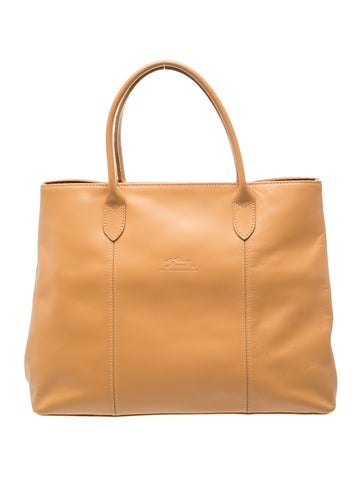 Leather Top Handle Bag