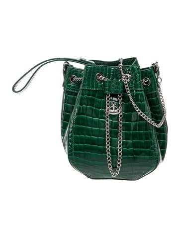 Vivienne Westwood Patent Leather Bucket Bag w/ Tags