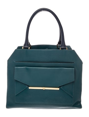 Leather Top Handle Bag