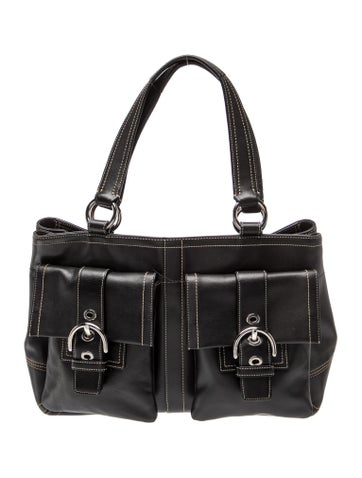 Coach Leather Shoulder Bag