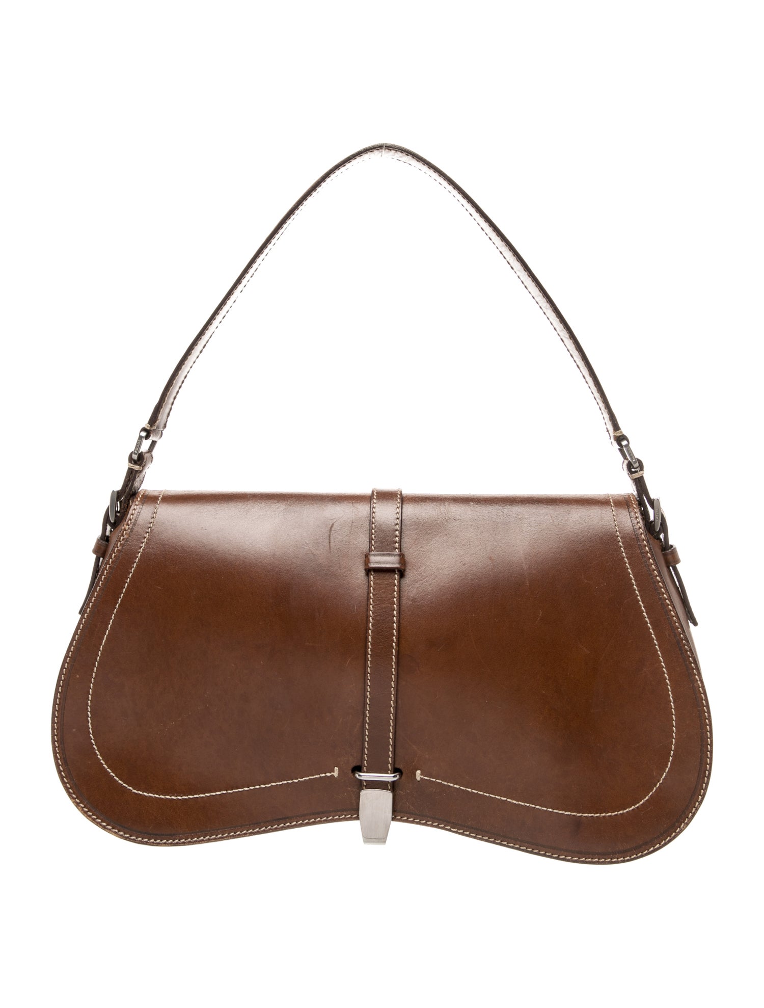 Vitello Leather Shoulder Bag