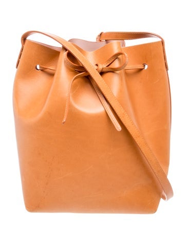 Mansur Gavriel Leather Bucket Bag