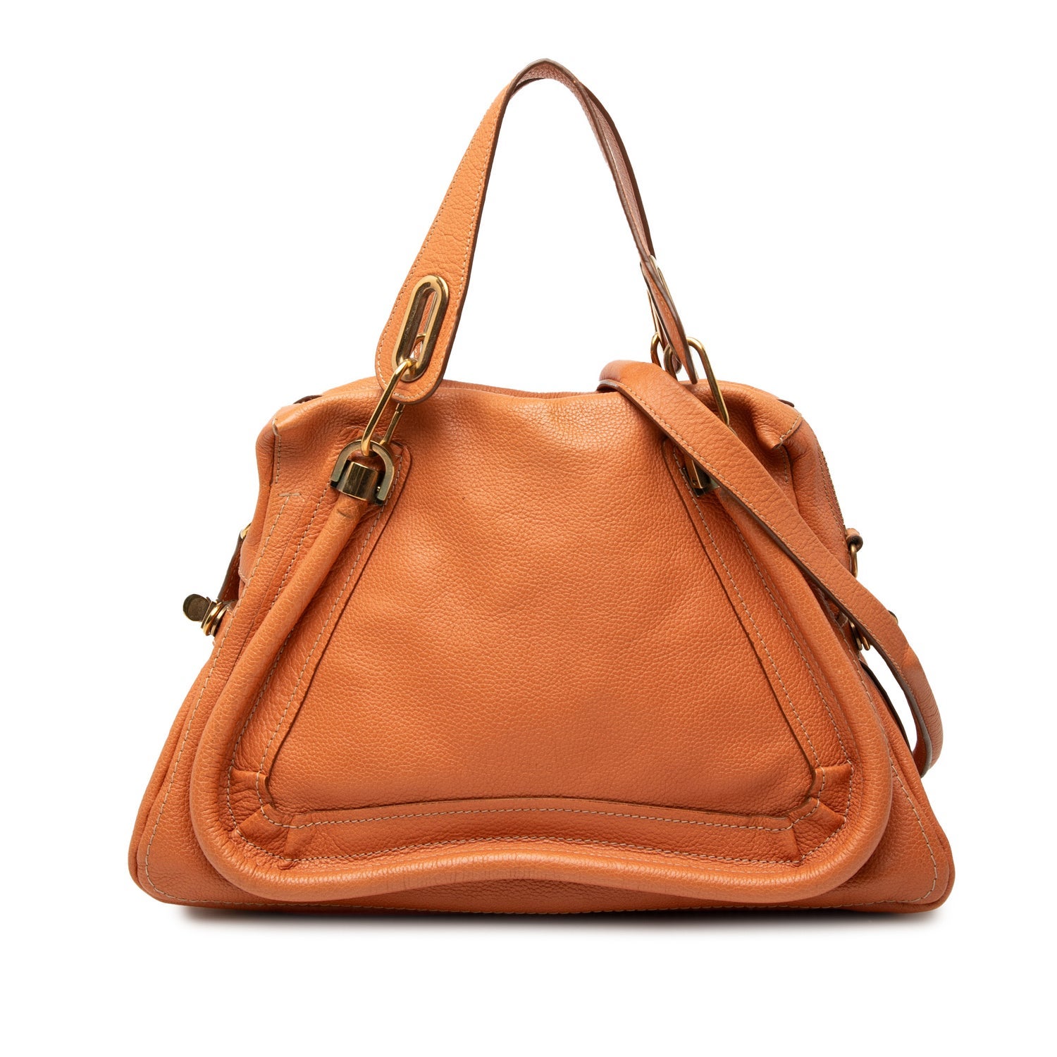 Calf Leather Medium Leather Paraty Satchel