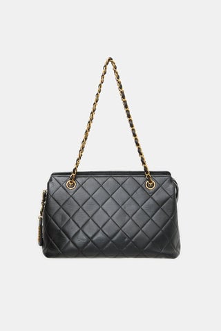 Vintage Quilted Leather Shoulder Bag