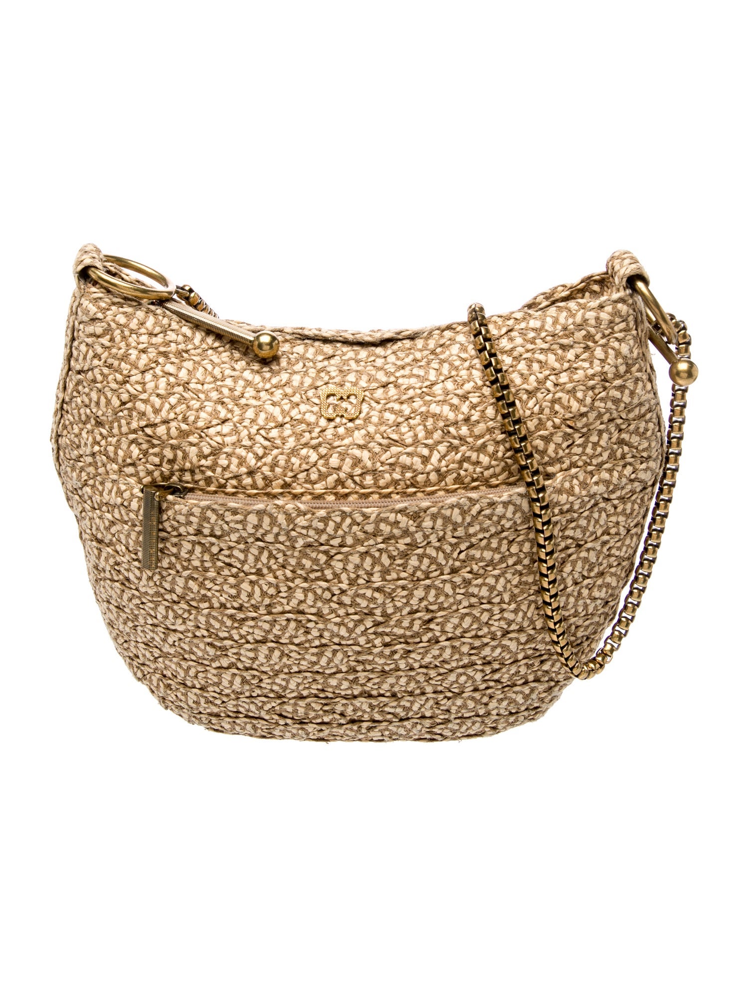 Raffia Shoulder Bag