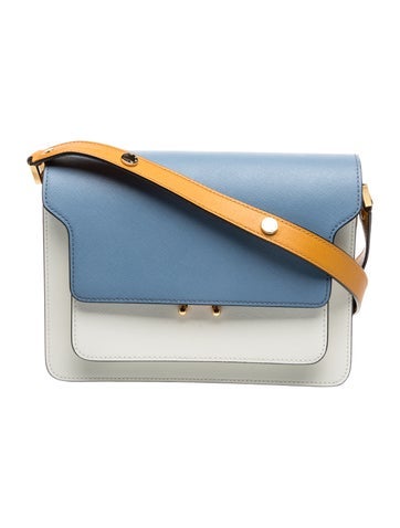 Marni Saffiano Leather Crossbody Bag