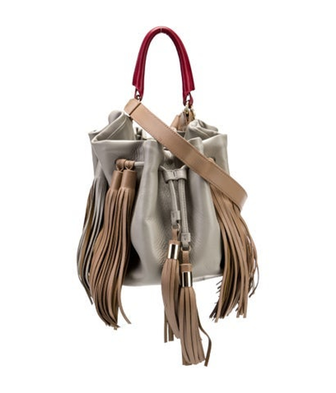 Sara Battaglia Battaglia Leather Top Handle Bag