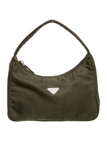 Tessuto Nylon Top Handle Bag